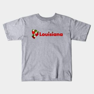 Louisiana state fruit Kids T-Shirt